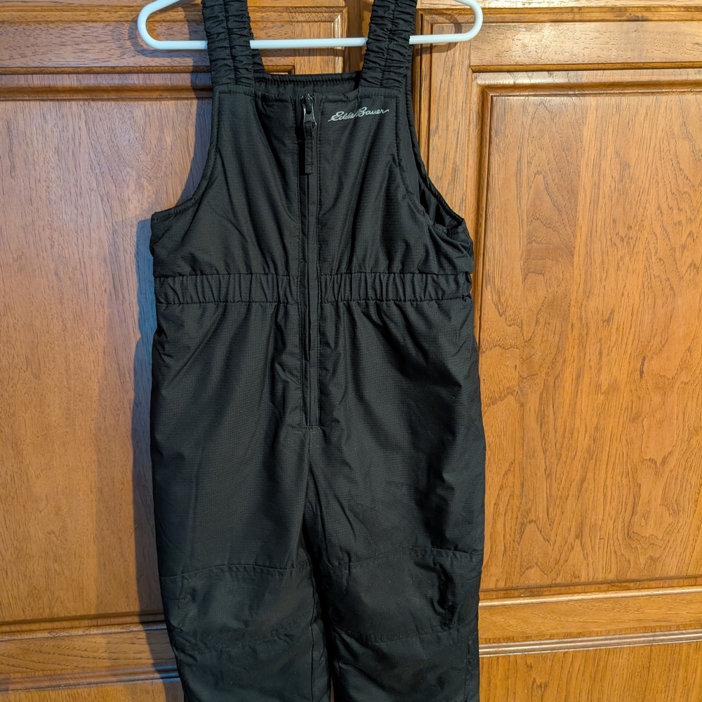 Eddie Bauer Kids Black Snow Pants Overalls